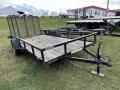 USED 2018 Quality 6x14 PRO Utility Trailer w/ Spring Assist / Lay Flat Gate