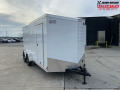 United 7x16 UJ V-Nosed Enclosed Cargo Trailer