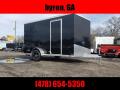 2024 ATC Trailers 6x12 ALL aluminum dove grey black cargo motorcycle trailer Cargo / Enclosed Traile