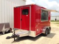 Red 12ft- Concession Trailer - A/C 