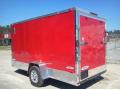 12ft SA Motorcycle Trailer Red