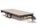 20ft  Over the Axle  FlatBed Trailer