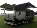 BBQ Concession Trailer 24ft w/Gull Wing Porch