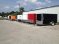 12ft Red SA Cargo/Motorcycle Trailer