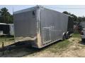 24FT SILVER AND BLACK RACE TRAILER