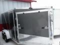 16ft Two Tone  Aluminum Snowmobile Trailer w/Kick Plate 
