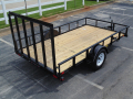 8 ft Utility Trailer with Ramp Gate