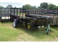 Black Solid Sided 10ft Utility Trailer