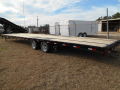 40FT STRAIGHT DECK FLATBED TRAILER W/RAMPS