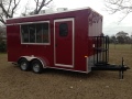 18ft Concession Trailer w/Propane Cages