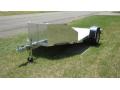 12ft  2 Place Motorcycle Trailer w/ Spare Mount