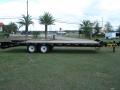 25FT OVERALL PINTLE DECKOVER FLATBED
