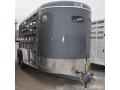 16ft Bumper Pull Livestock with Window in Rounded Front 
