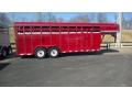 Red Stock Trailer GN 20FT 