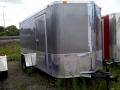 12FT PEWTER CARGO TRAILER WITH REAR RAMP