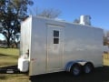 16ft Silver Fully Loaded Concession Trailer  