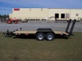 18ft Bumper Pull Equipment Trailer with Ramps