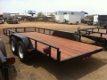 Utility Trailer 16ft w/Treated Lumber Decking