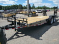 20ft Bumper Pull Equipment Trailer w/Stand Up Ramps