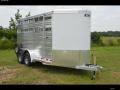  14ft Aluminum  BP Livestock Trailer