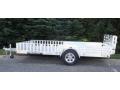 12ft Utility Trailer w/ Front and Sides Rails