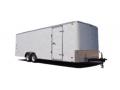 WHITE 20FT TANDEM AXLE-FLAT FRONT
