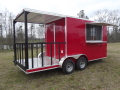 18ft BBQ Concession Trailer- Insulated - Electrical 