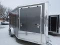 16ft ENCLOSED ALUMINUM SNOWMOBILE TRAILER W/FINISHED INTERIOR 
