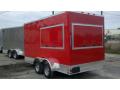 RED 7X16 CONCESSION TRAILER