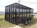 16FT TRASH TRAILER W/EXTRA TALL SIDES