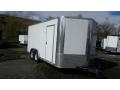 White 16ft v-nose (10k) cargo trailer