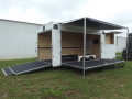 24ft - Bass Fishing Tournament Trailer with Stage