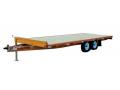YELLOW 20FT DECKOVER  TRAILER W/  ELECTRIC BRAKES                                