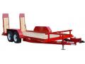   RED 14FT JOBSITE TRAILER WITH 3500LB AXLES                                          