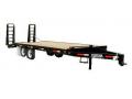   28FT BLACK STEEL FRAME, PINTLE HITCH, DOVETAIL
