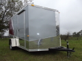 12ft Motorcycle Trailer - White Walls & Ceiling  
