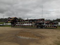  35+5FT FLATBED TRAILER W/ RAMPS