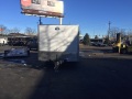 White 16ft cargo trailer-10k