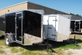 Black 8ft Cargo trailer with Ramp