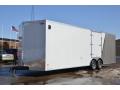 Two Tone 30ft Enclosed Car Trailer