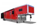 48ft Red and Black Race Trailer With Restroom