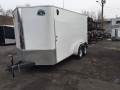 White 16ft v-nose with 2-5200lb axles
