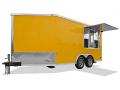 Yellow 20ft Concession Trailer w/2 Concession Windows