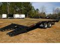 24FT Equipment Trailer w/Dove Tail and Ramps    