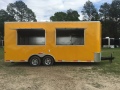 Yellow 20ft Concession Trailer w/Finished Interior