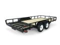 16ft Steel Pipe Top Utility Trailer