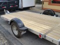 12ft Aluminum Utility Trailer with Wood Decking