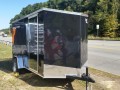 12ft Cargo Trailer with 3500lb Axles with Electric Brakes