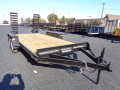 18FT FLATBED/EQUIPMENT TRAILER W/RAMPS