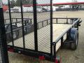 12 FT UTILITY TRAILER  WITH REAR RAMP